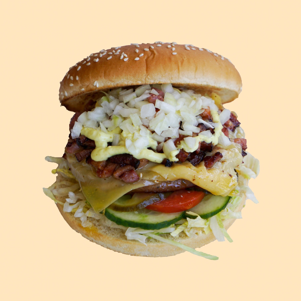 Boeren-hamburger